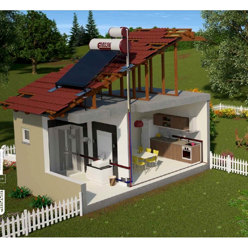 24 Vakum Tüplü Starlight Güneş Enerjisi Sistemi 24 Vakum Tüplü Starlight Güneş Enerjisi Sistemi